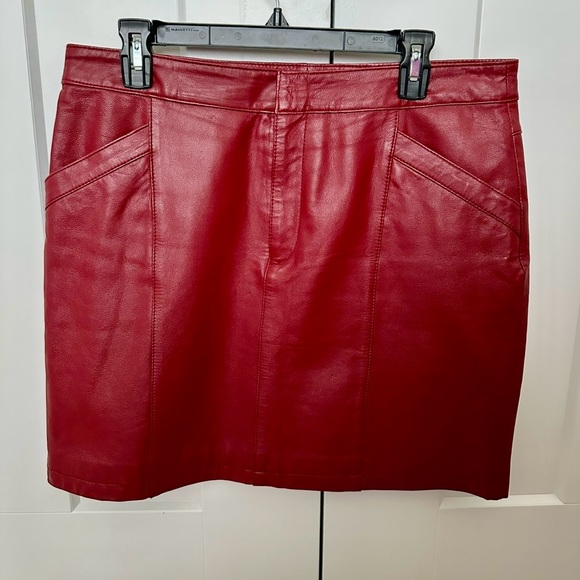 JohnPaulRichard Dresses & Skirts - JohnPaulRichard - Vintage Red Mini Skirt